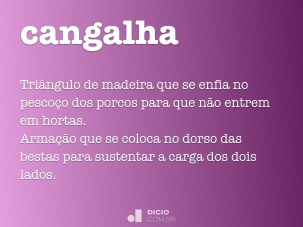 cangalha