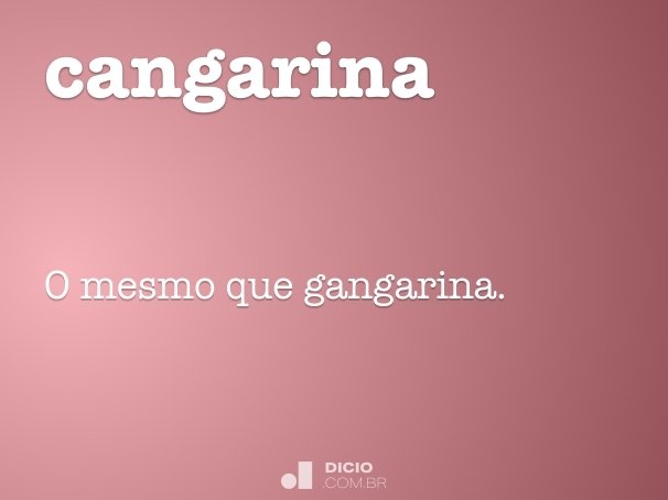 cangarina