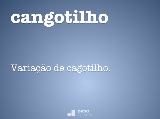 cangotilho