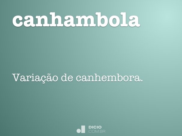 canhambola