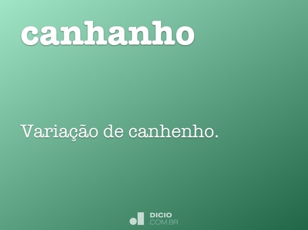 canhanho