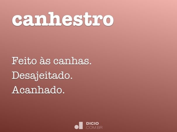 canhestro