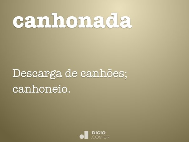 canhonada