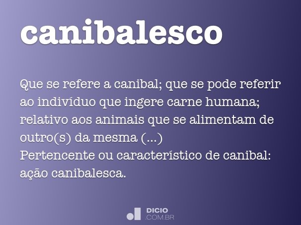 canibalesco