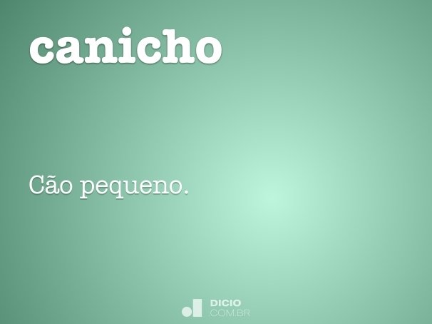 canicho