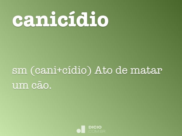 canicídio