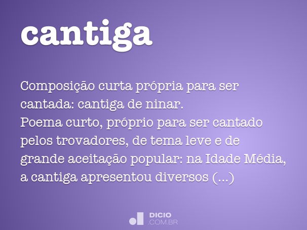 cantiga