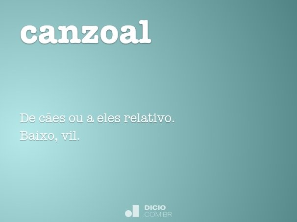 canzoal