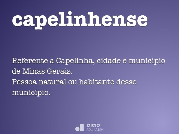 capelinhense