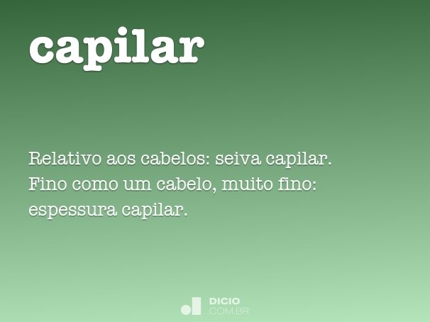 capilar
