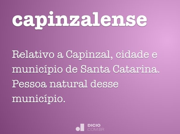 capinzalense