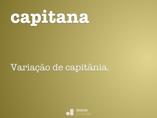 capitana