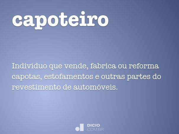 capoteiro