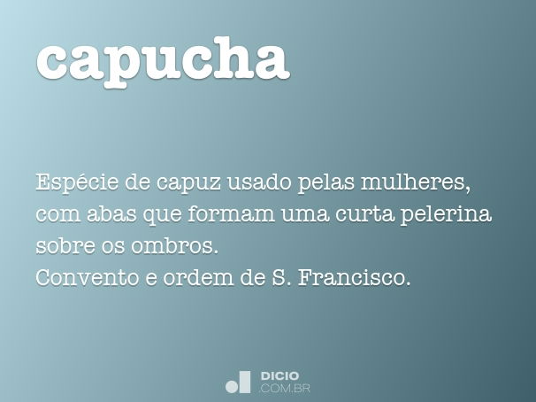 capucha