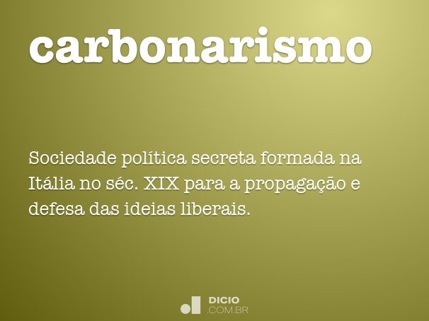 carbonarismo
