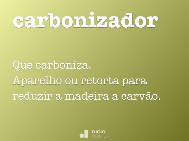 carbonizador