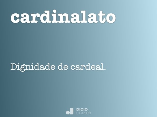 cardinalato