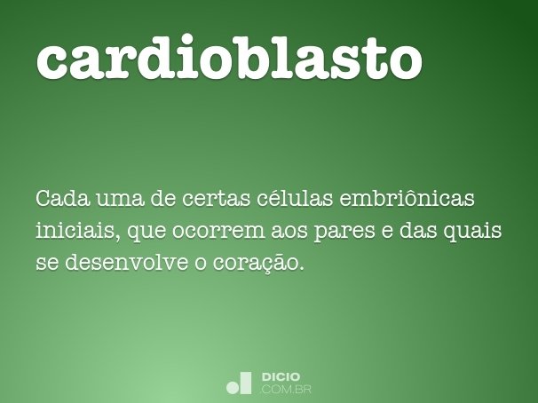 cardioblasto