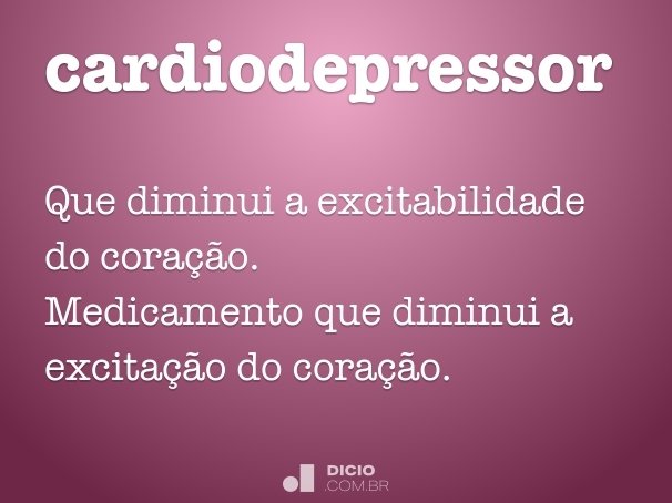 cardiodepressor