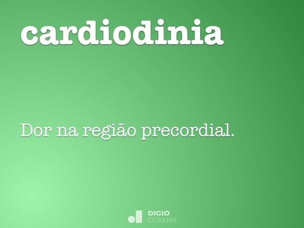 cardiodinia
