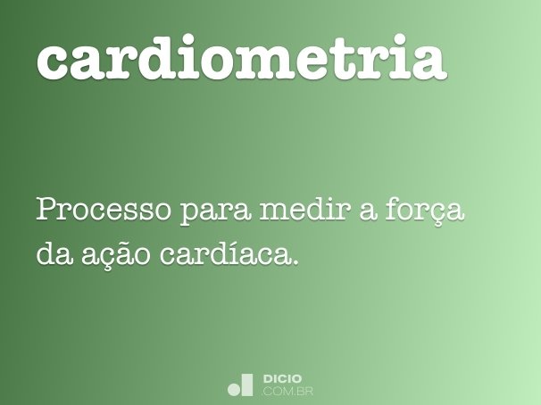cardiometria