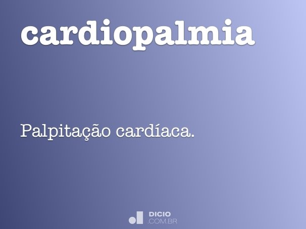 cardiopalmia
