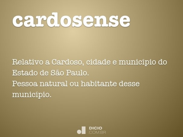 cardosense