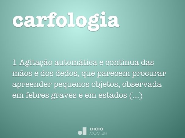carfologia