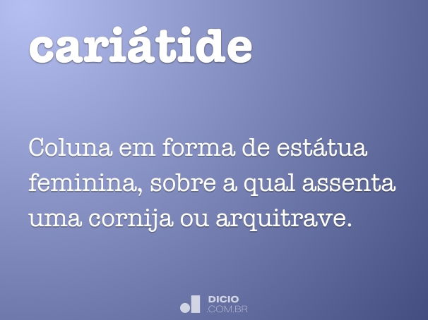 CARIATIDE - Il Glossario de l'ARTEdaParte 