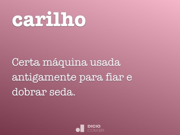 carilho