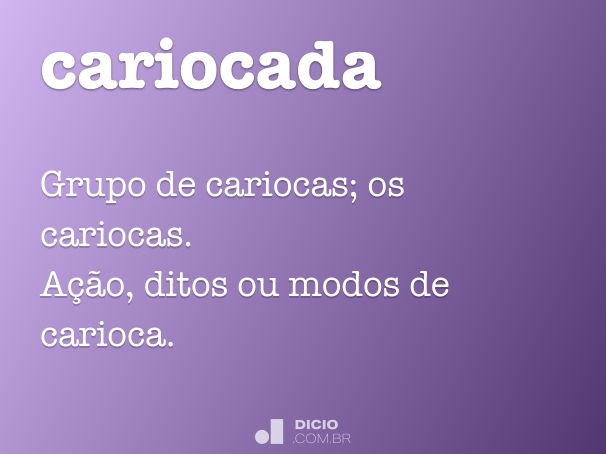 Numa piração total: Pequeno dicionário de carioquês: as gírias cariocas!