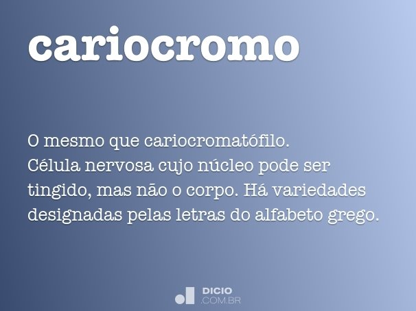 cariocromo