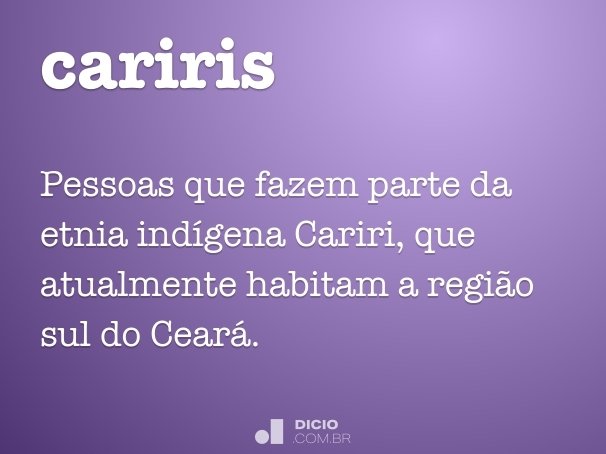 cariris