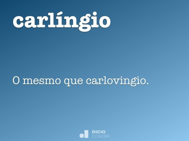 carlíngio