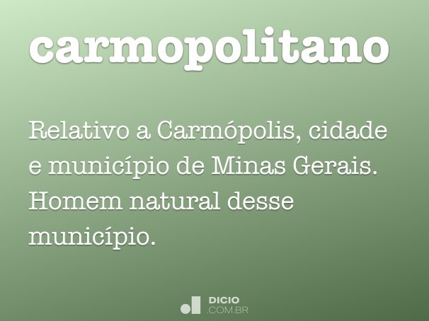 carmopolitano