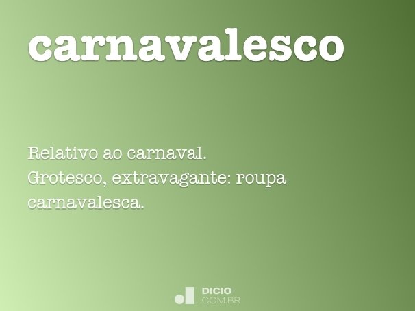 carnavalesco