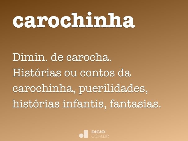 carochinha