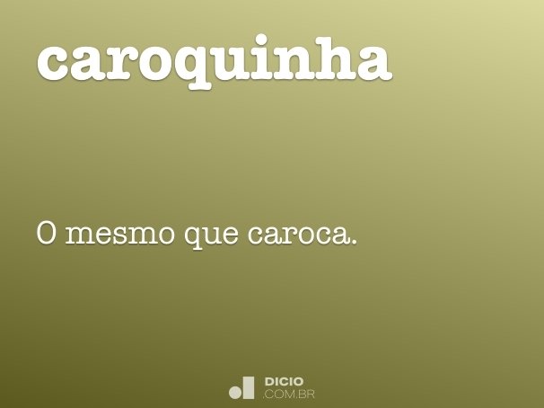 caroquinha