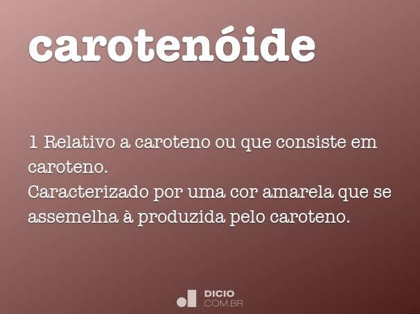 carotenóide