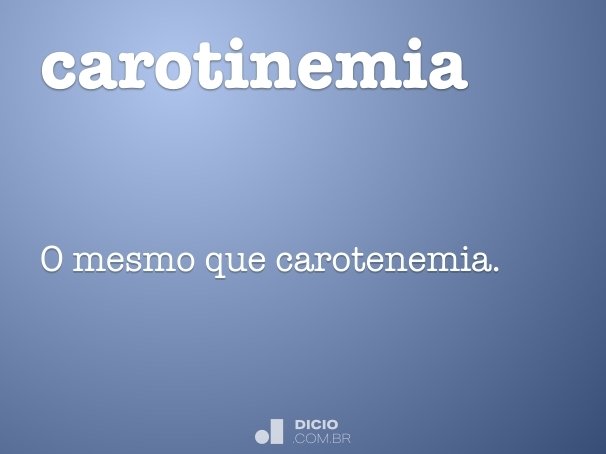 carotinemia