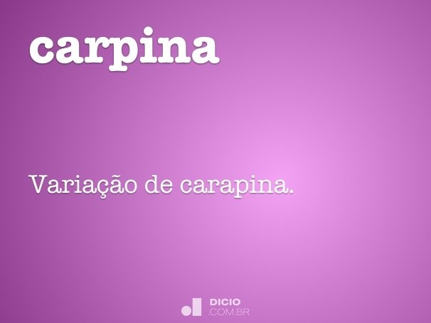 carpina