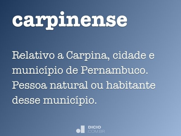 carpinense