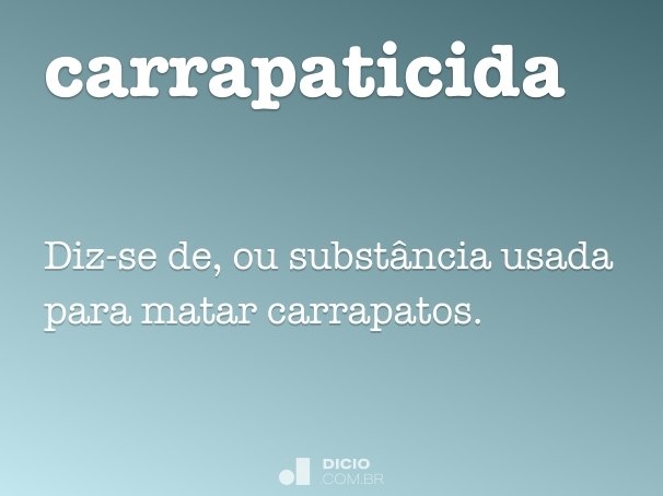 carrapaticida