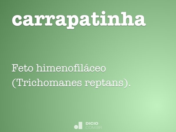 carrapatinha