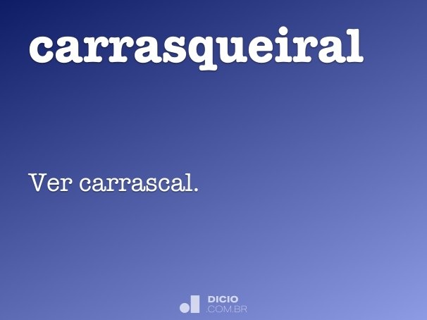 carrasqueiral