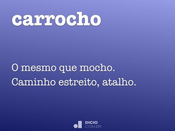 carrocho