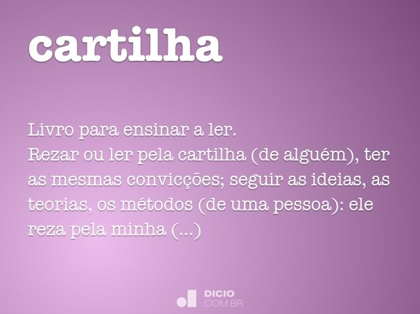 cartilha