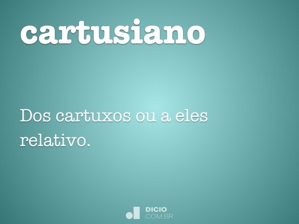 cartusiano