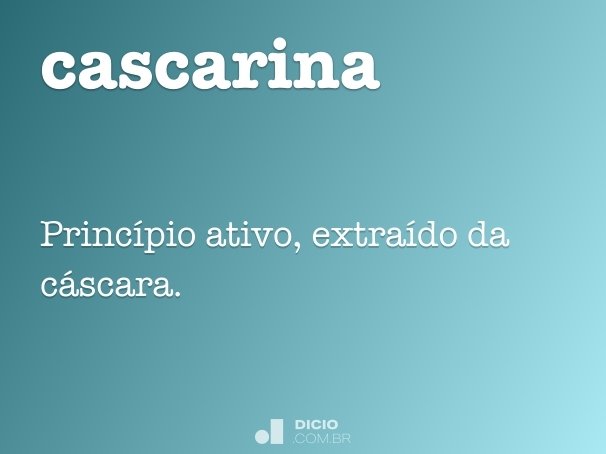 cascarina
