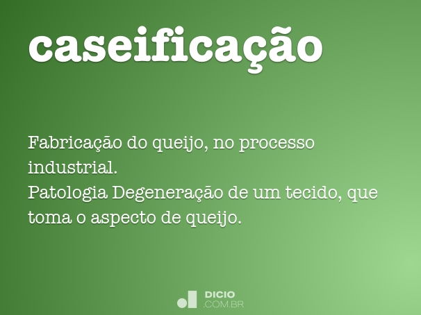 caseificação